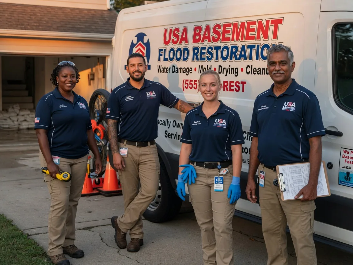 Basement Flood Cleanup company in Gloster, LA